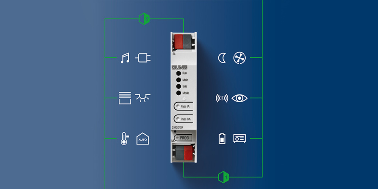 KNX Bereichs- und Linienkoppler bei Schmitt Elektrotechnik GmbH & Co.KG in Schweinfurt